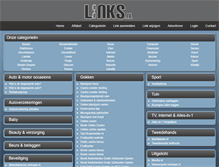 Tablet Screenshot of links.nl