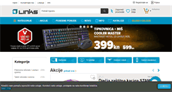 Desktop Screenshot of links.hr